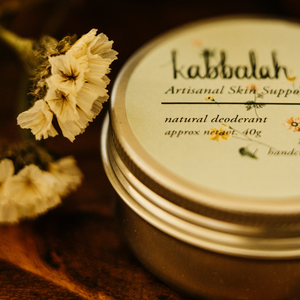 Kabbalah's Natural Deodorant